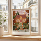 Affiche "Cottage d'automne"