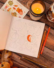 Livre de coloriage Cosy coloriages Automne