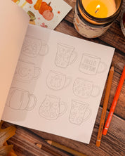 Livre de coloriage Cosy coloriages Automne
