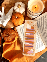 Marque-page "Pile à lire d'automne"