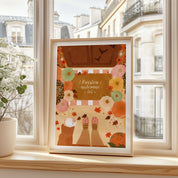 Affiche "Maison d'automne"