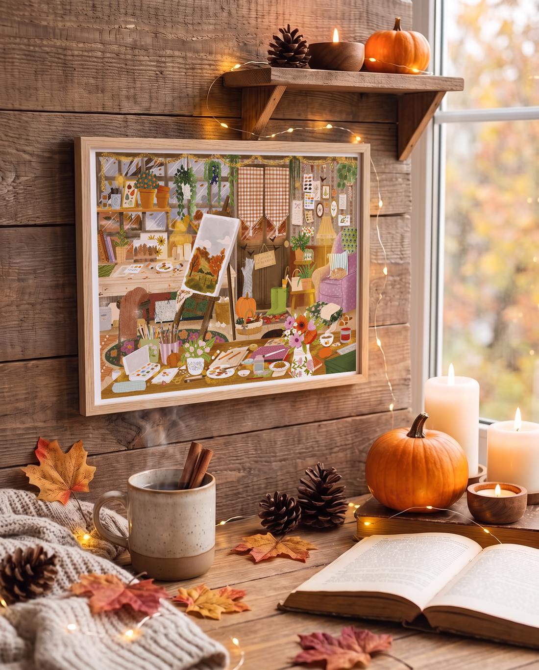 Affiche "Mon atelier d'automne"