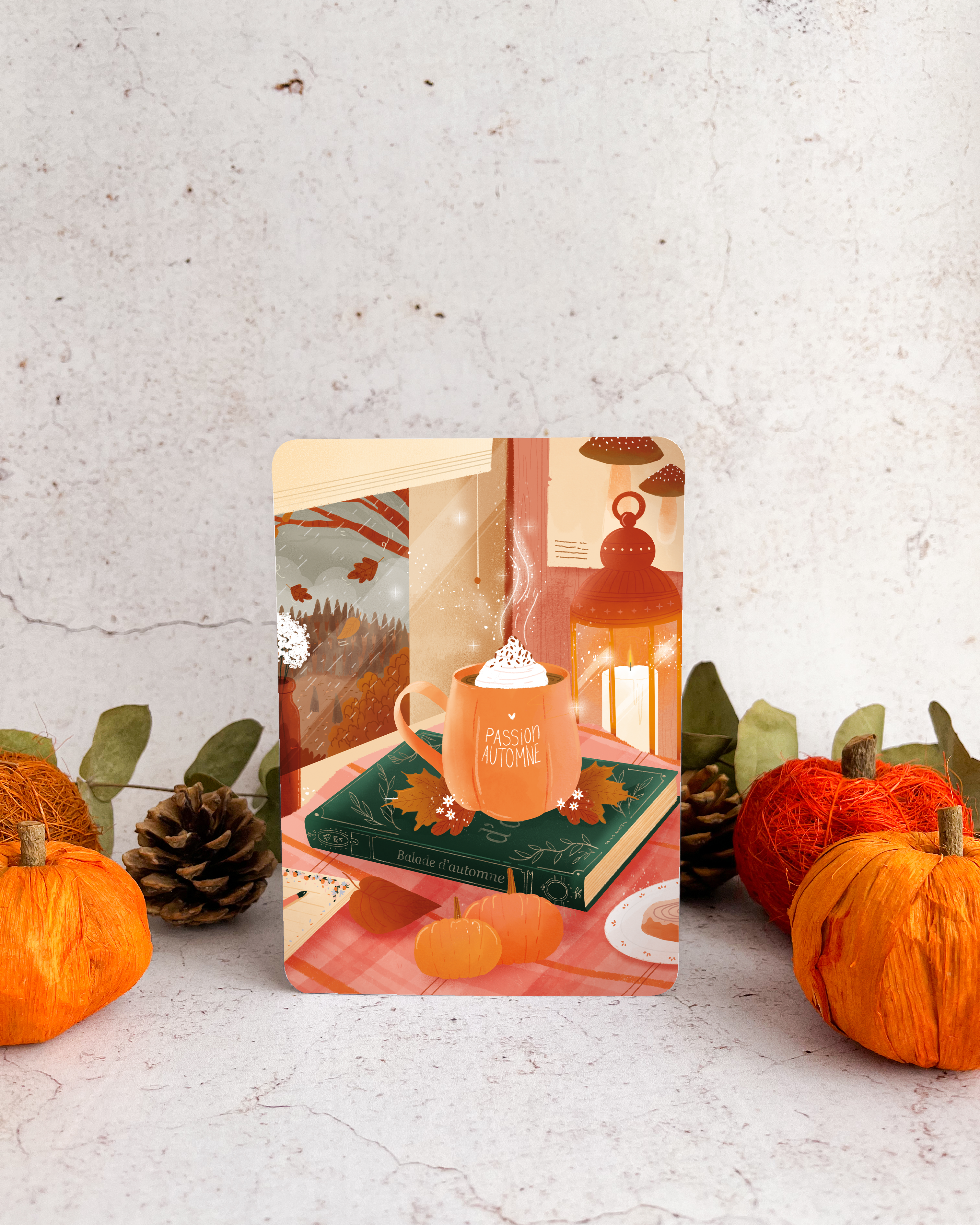 Carte postale "Passion automne"