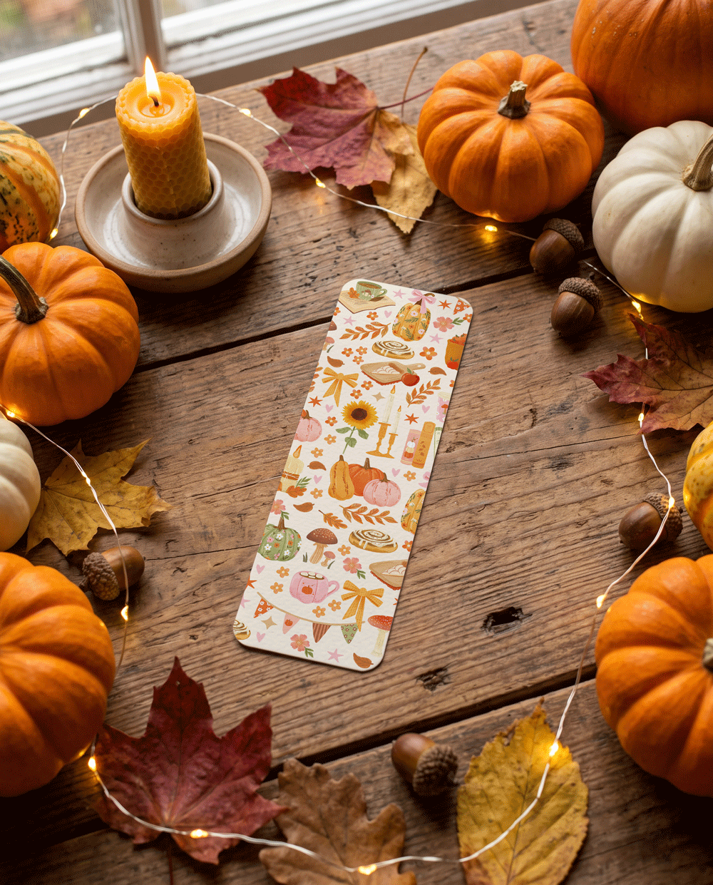 Marque-page "Douceurs d'automne"