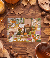 Carte postale "Mon atelier d'automne"