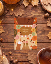 Carte postale "Maison d'automne"